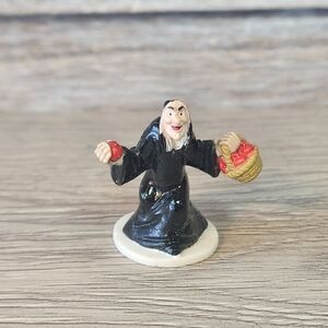 Disney Miniature Mini Wicked Witch Apples Figurine Snow White Seven Dwarves